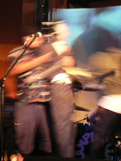 The Black Assassins bass player, Ruby Oswald